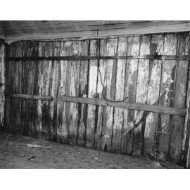 Interior view of a house in Markham Street before renovations