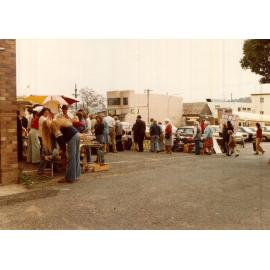 First Armidale Peoples Markets, Cinders Lane Carpark, c. 1975