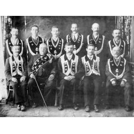 Loyal Orange Lodge (RBP 583) members, c. 1902