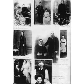 Collection of wedding and other photos of the Fittler family
