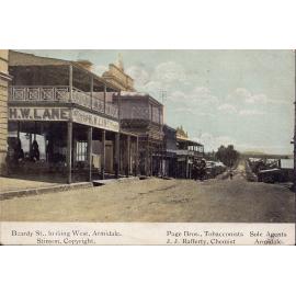 Beardy Street, looking West, Armidale, c. 1914