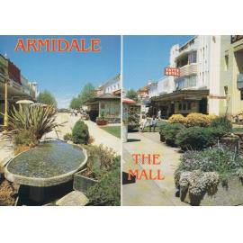 Two views of the Armidale Mall