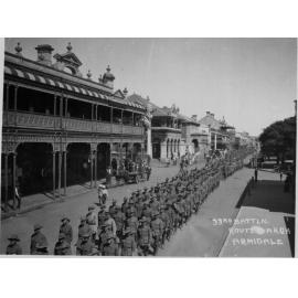 33rd Battalion, Route March, Armidale