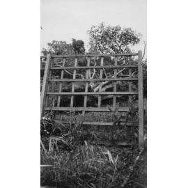 Storm damage, aftermath of tornado, Armidale, 1954