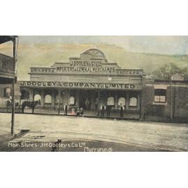 J.H. Dooley & Co. Ltd., Drapers and Grocers, Murrurundi, Hunter Valley, NSW