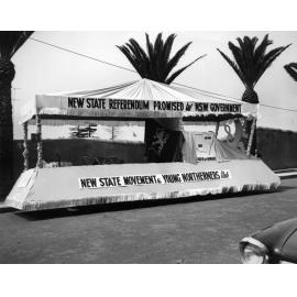 New State Movement and Young Northerners Club float, c. 1963