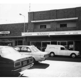 Solomons Studio, Antiques, and Tandy Electronics, Beardy Street, 1980