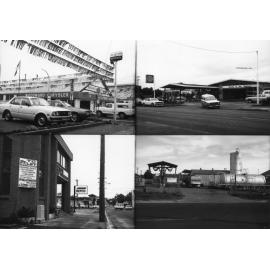 Armidale businesses: Woodward Chrysler, Repco Auto Parts,  Shell Garage,  Shell Depot, 1980