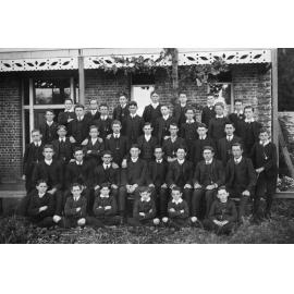 Pupils at De La Salle Boys' College, Armidale, c. 1906