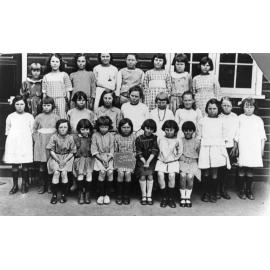 Pupils at St Mary's Primary School, [1920 or 1923]