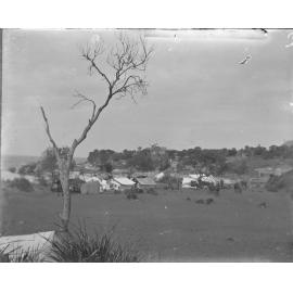 [Tent settlement]