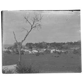 [Tent settlement]