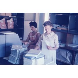 External studies mailout operation, Dixson Library, UNE