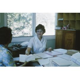 Mailout operation, Dixson Library, UNE