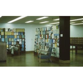 Serials display and reading area, Dixson Library, UNE