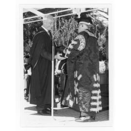 Graduation, Conferring a degree