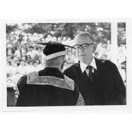 Campbell Howard with Sir Frank Kitto