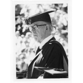 Graduation Ceremony - A C M Howard Honorary Degree presentation, 1977