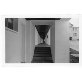 Mary White College, UNE,  walkway