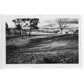 View from UNE campus grounds towards Wright College c.1969-1975