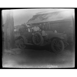 People in a motorcar