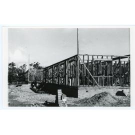 Wright College construction site, 1958