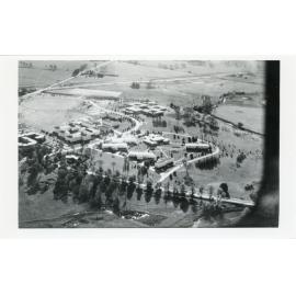 Aerial view of residential colleges, UNE, [c.1960s]