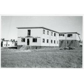 Wright College construction site, 1958