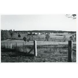 View towards Wright College from the fence line, 1958