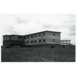 Wright College under construction, 1958