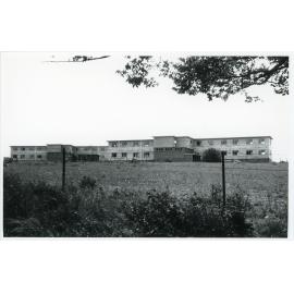 Wright College under construction, 1958