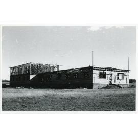 Wright College under construction, 1957