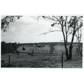 View towards Wright College from the fenceline, 1962