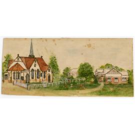 Painting of a Chapel scene