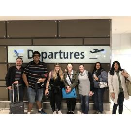 UNE delegates depart for WIPCE, 2017
