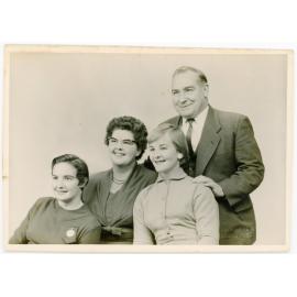 Alan Voisey and family