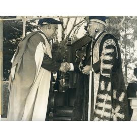 Alan Heywood Voisey, [Graduation Ceremony, UNE]