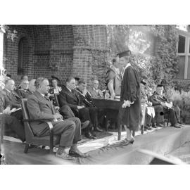 NEUC opening, 1938