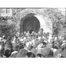 NEUC opening, 1938