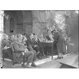 Opening of NEUC in 1938 by State Governor Lord Wakehurst, 1938