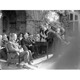 Opening of NEUC in 1938 by State Governor Lord Wakehurst