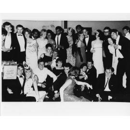 Group at a Wright College party