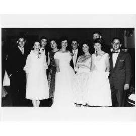 Wright College students at a formal