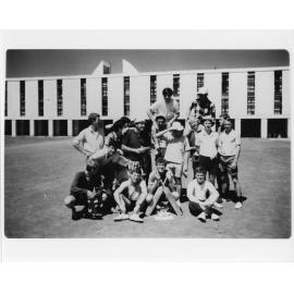 Wright College cricket players