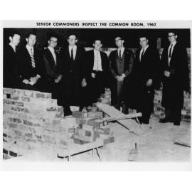Wright College "Senior Commoners Inspect the Common Room, 1962"