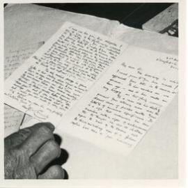 An autographed letter from Joseph Conrad
