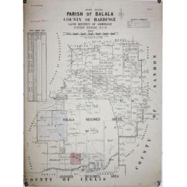 Parish of Balala County of Hardinge Land District of Armidale, 1895