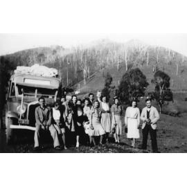 Geology excursion Professor Voisey, 1940