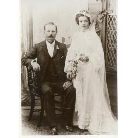 W.M. McLennan and Christina McRae of Chandlers River, wedding, 1904