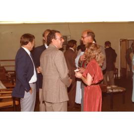 Smith Richardson’s farewell dinner at Wright College Dining Hall, 1983